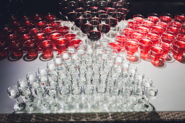 istock Red wine in glasses. Shallow depth of field. 1210223796