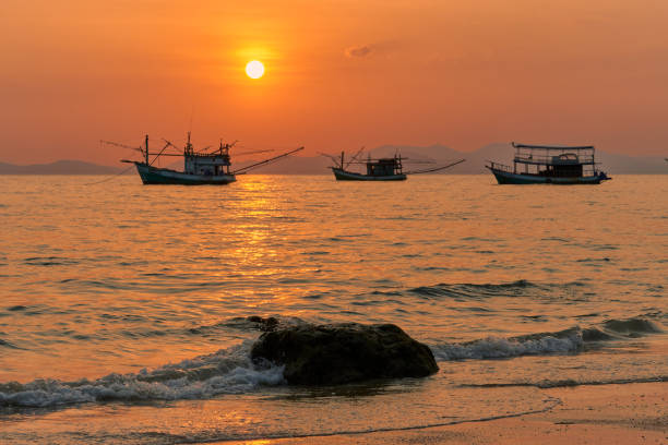 istock Sunset at Khlong Muang Beach, Krabi, Thailand. 1210224090