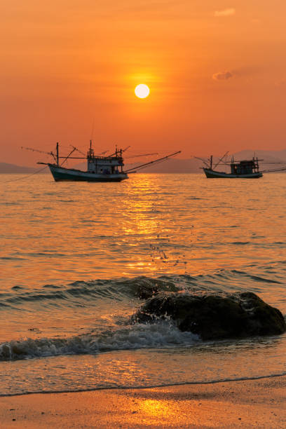istock Sunset at Khlong Muang Beach, Krabi, Thailand. 1210224111