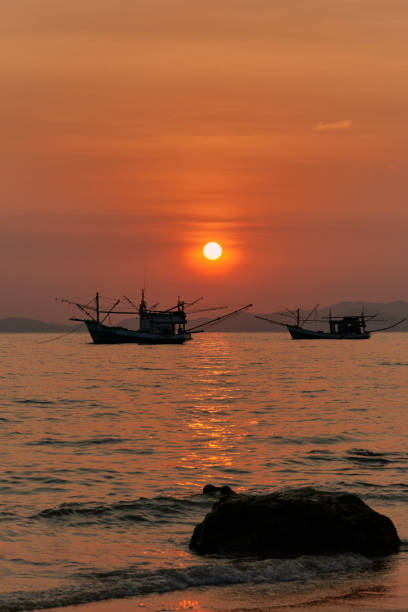 istock Sunset at Khlong Muang Beach, Krabi, Thailand. 1210224205