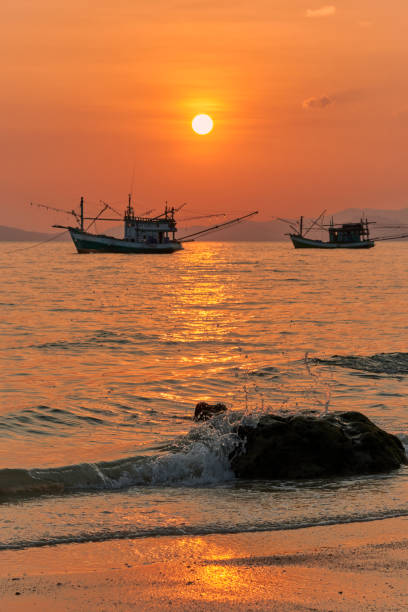 istock Sunset at Khlong Muang Beach, Krabi, Thailand. 1210224250