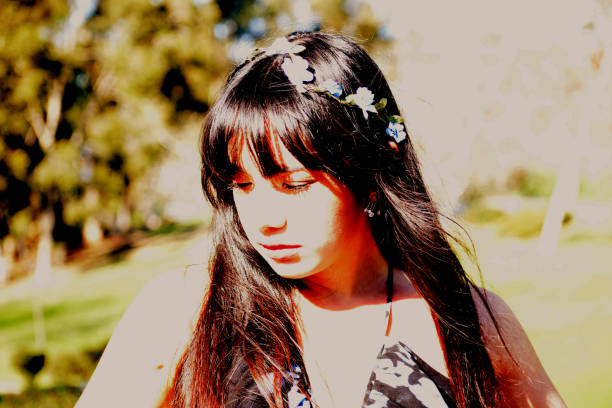 istock A Woman at the Park 1210227496
