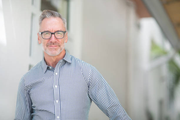 istock Portarit of a handsome older man 1210232954