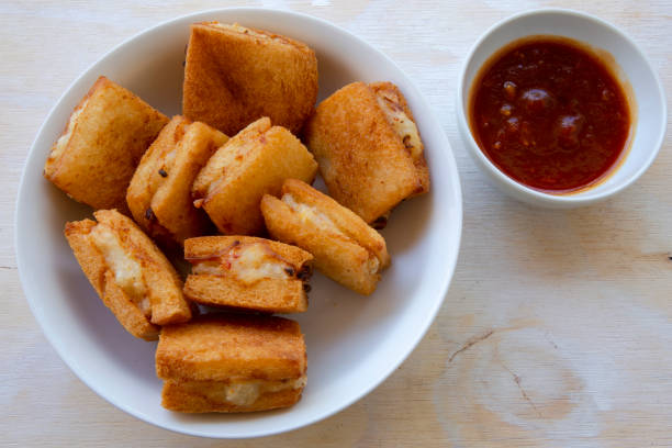 istock Chinese Fried Shrimp Sandwich 1210240381