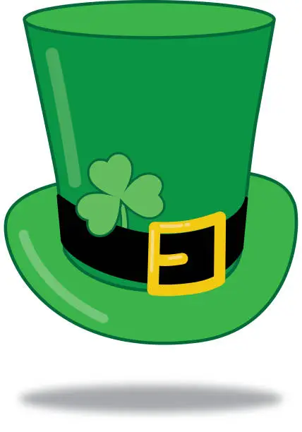 Vector illustration of Leprechaun Hat