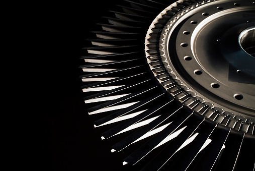 Jet engine turbine blades