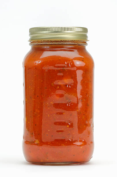 Spaghetti sauce Spaghetti tomato sauce, on white. tomato sauce stock pictures, royalty-free photos & images