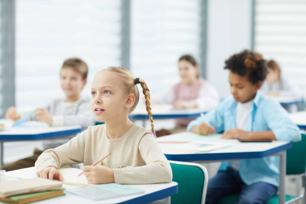 istock Blond Girl At School 1210258636