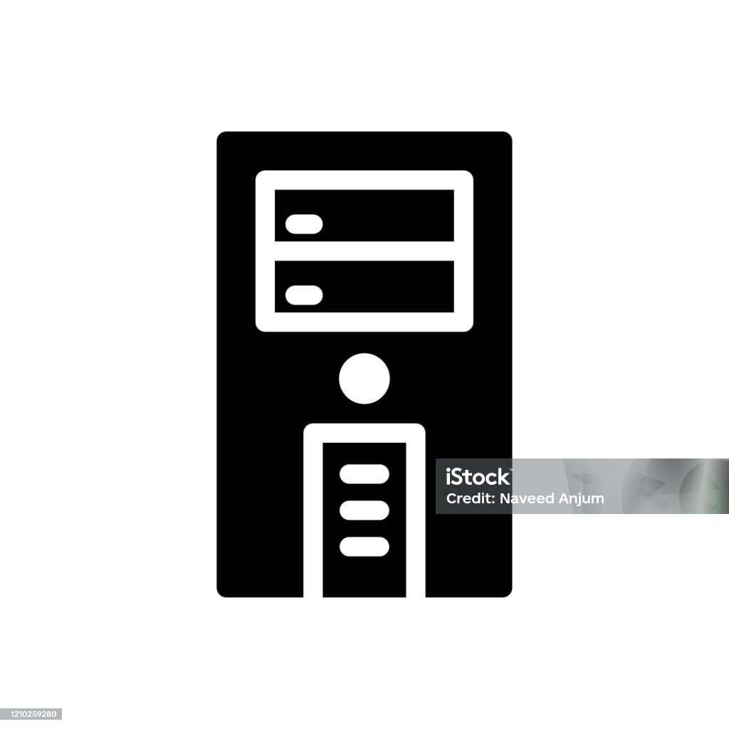 Pc Stock Illustration - Download Image Now - CPU, Computer, Desktop PC ...