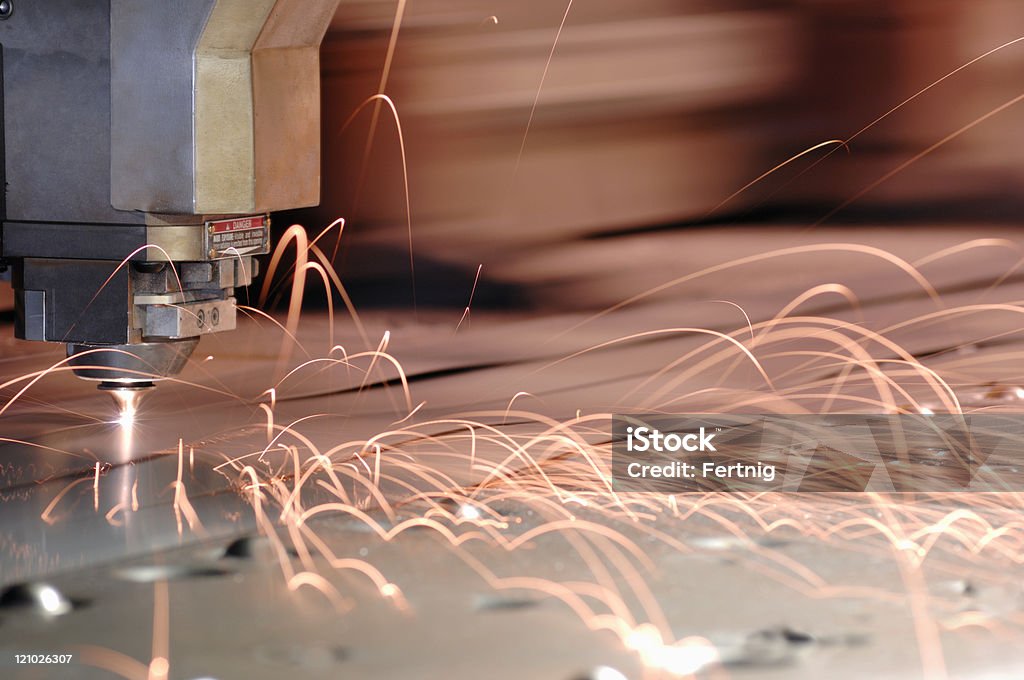 Industrial cutting tool  Laser Stock Photo