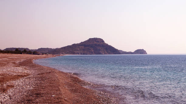 istock Afandou beach, Mediterranean Sea, Rhodes, Greece 1210263072
