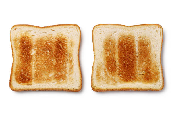 istock Tasty roasted toasts on white 1210264434
