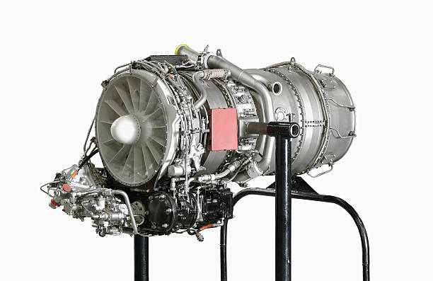 Industrial gas-turbine jet engine  gas turbine stock pictures, royalty-free photos & images
