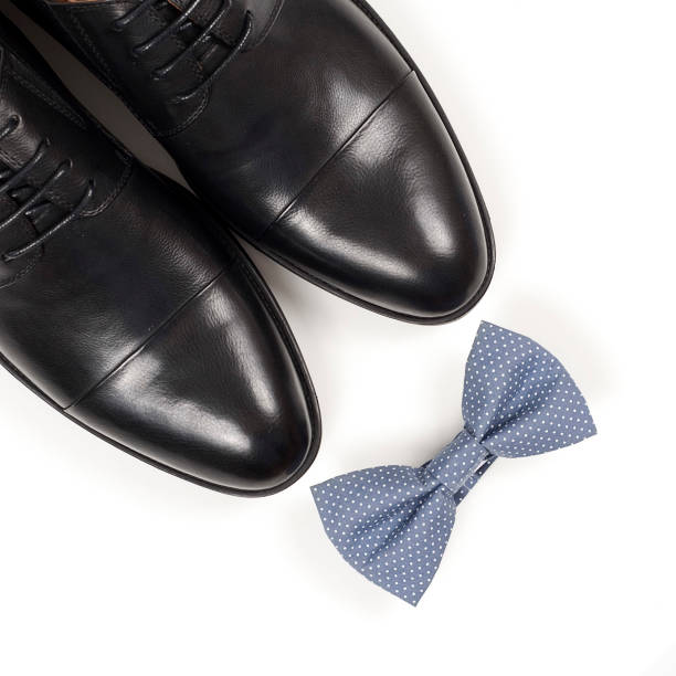 istock Set of male stylish clothes on white background 1210270098