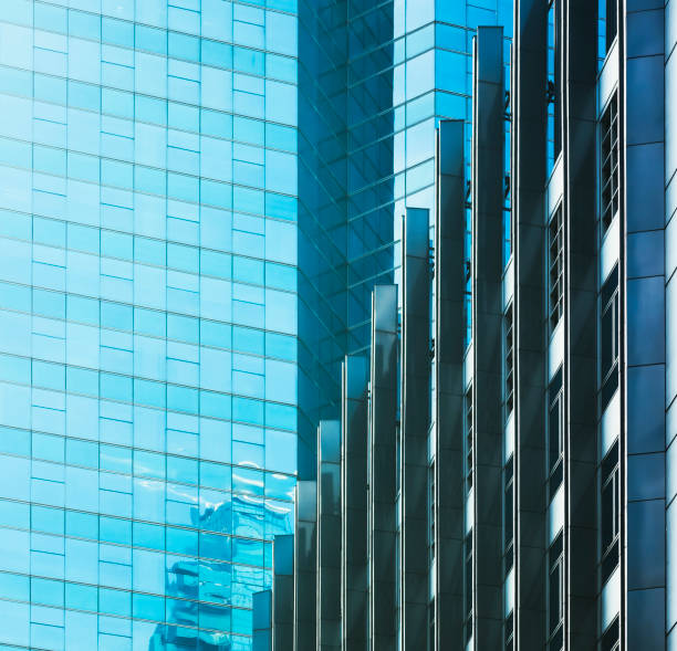 istock Architecture details Modern Building Glass facade Cityscape 1210273173