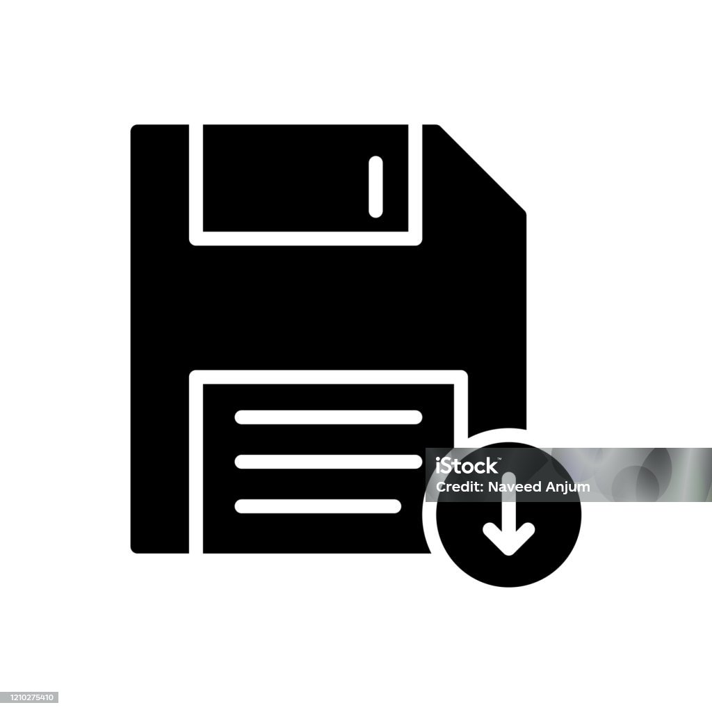 Save Data Vector Save Stock Illustration - Download Image Now - Backup, Computer, Data ...
