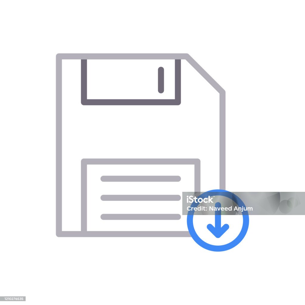Save Data Vector Save Stock Illustration - Download Image Now - Backup, Computer, Data ...