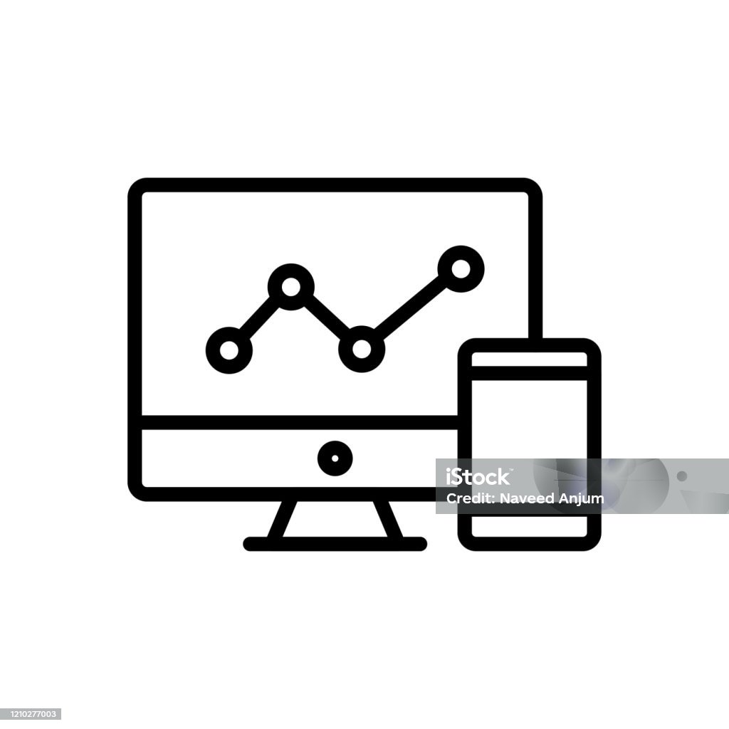 Graph Stock Illustration - Download Image Now - Business, Computer ...