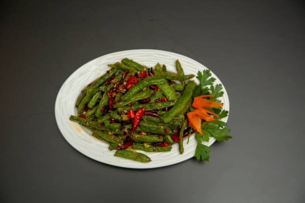 istock Hot sauce bean meal 1210282488