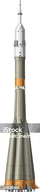 Rocket Detailed Hidetailed Space Rocket Stock Illustration - Download Image Now - Art ...
