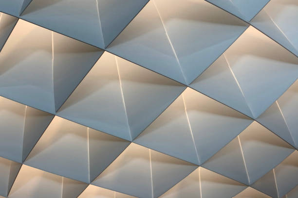 istock abstract futuristic background of geometric pattern 1210283879