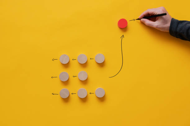 istock Conceptual image of individuality and different thinking 1210288935