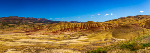 istock Colorful layers of Painted Hills 1210290225