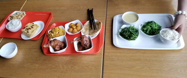 istock Chinese Work Meal：Vegetables, fruits, eggs and meat 1210292087