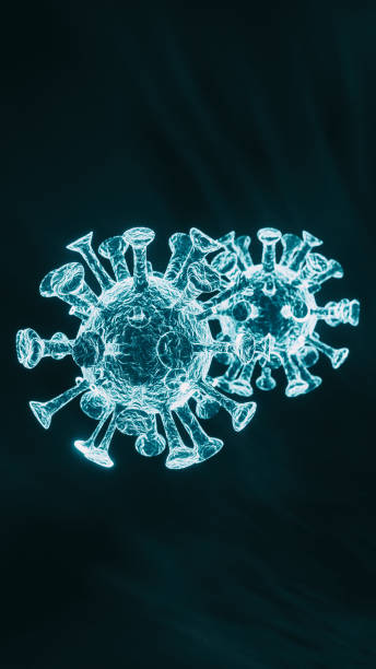 3d image of coronavirus stock photo