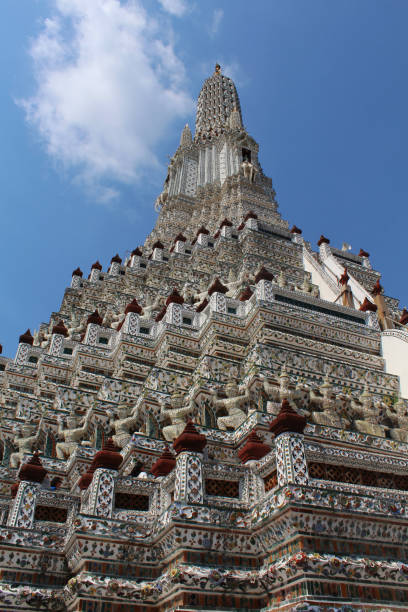 istock Beautiful Wat Arun Ratchavararam Temple in Bangkok 1210295422