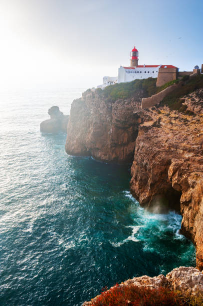 istock Lighthouse on Cape St. Vincent in Algarve, Portugal. 1210295798