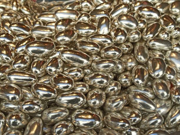 istock Metallic painted almond candy at istanbul turkey 1210302093