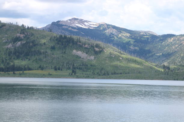 istock Jackson Lake and the Teton Mountain Range, Wyoming 1210302473