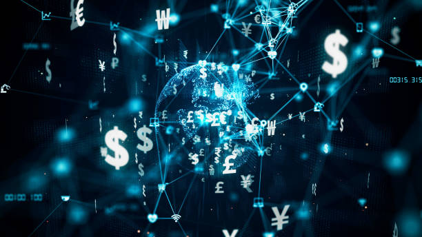 istock Financial technology concept. Fintech. Online banking. Foreign exchange. 1210303378