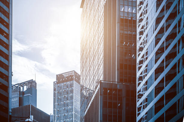 istock Corporate buildings in Hong Kong 1210306623