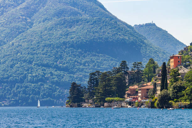 istock Town Torriggia on Como Lake in Italy 1210308402