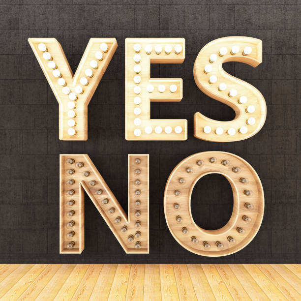istock Yes and No Bulb Sign 1210308911
