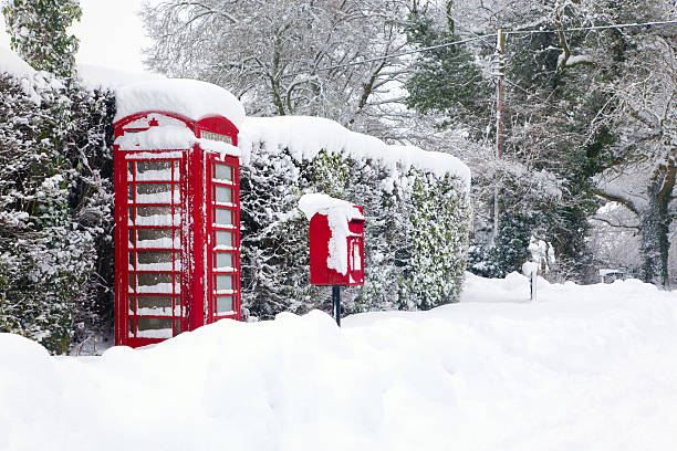 Red phone box