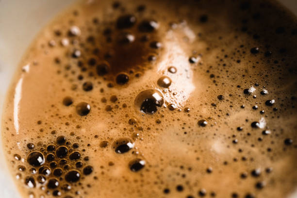 istock Fresh Cup Shot of Espresso Close Up with Copy Space 1210315793