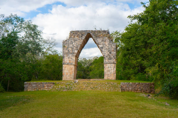 istock The Arch in Kabah Mayan archaeological site. Yucatan. 1210316640
