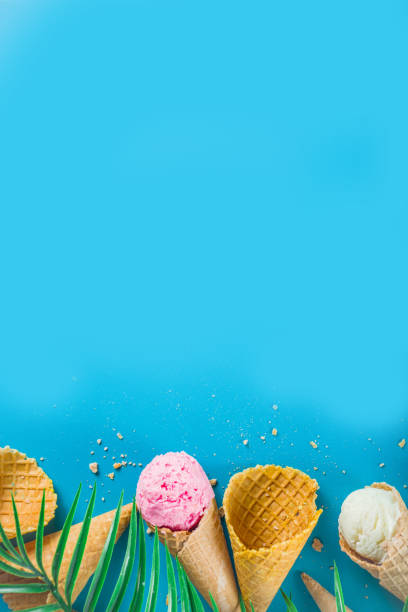 istock Set of various ice cream 1210316922