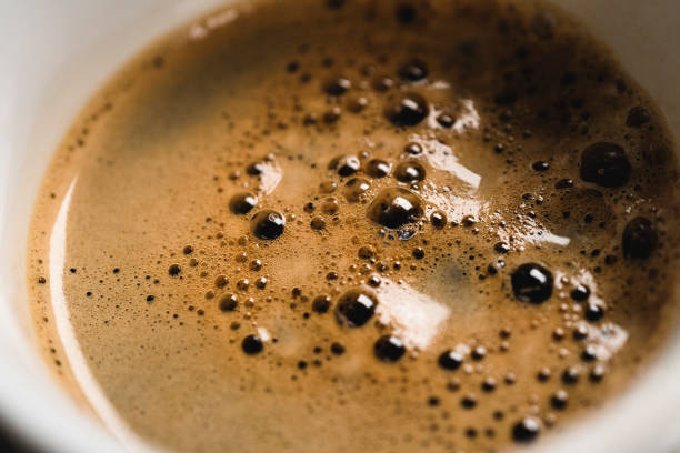 istock Fresh Cup Shot of Espresso Close Up with Copy Space 1210318526