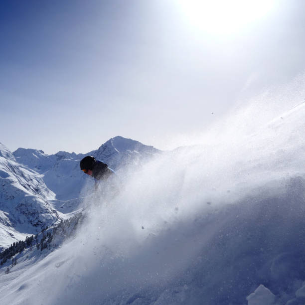 istock Extreme skiing in St. Anton, Austria 1210321051