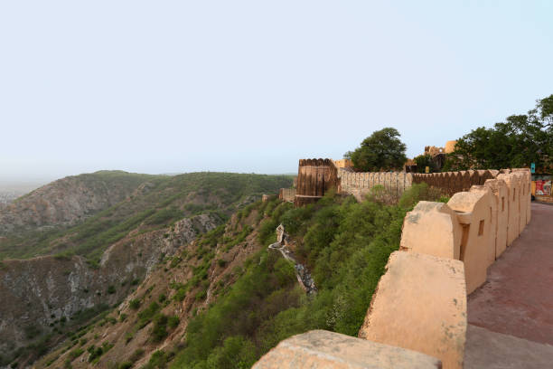 istock Nahargarh fort wall and bastion, Jaipur, Rajasthan, India 1210323355