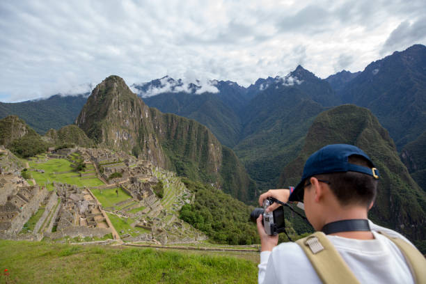istock Tourist photographing 1210328403