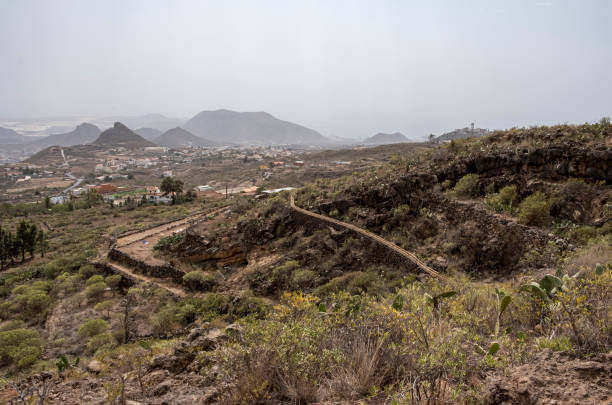 istock Irrigation on hillside near Arona Tenerife, Spain 1210331721