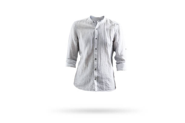 istock White Blank shirt Back on a white background 1210340038