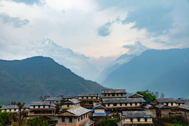 istock Old Grandruk village. 1210340093