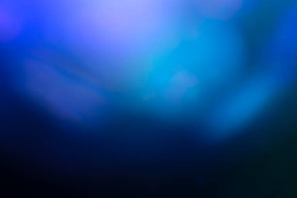 istock purple flare on a black background. light for design 1210340548