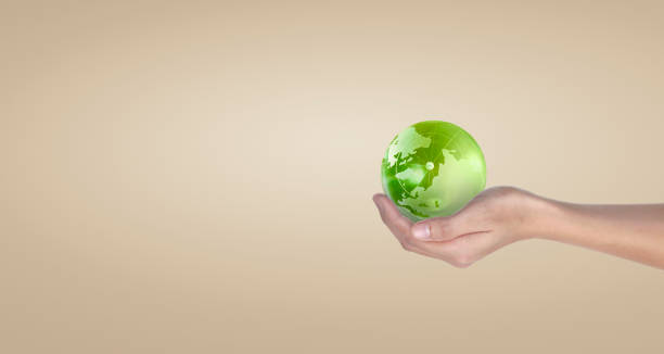 istock Globe ,earth in human hand. Earth image provided by Nasa 1210341986